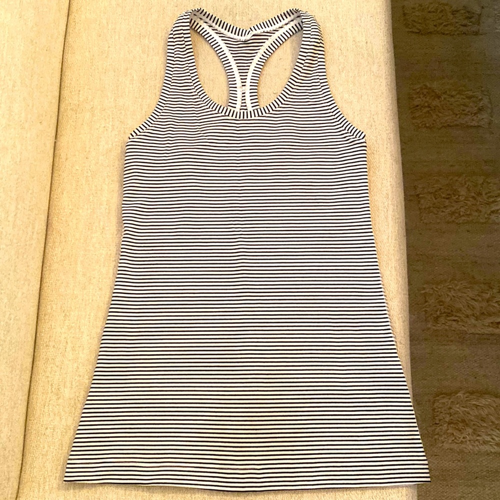Lululemon striped tank top size S
